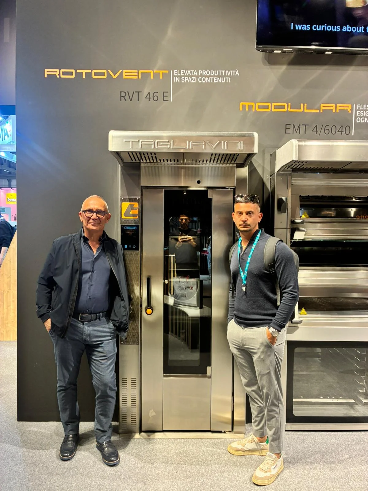 Il team Emili tra i forni professionali in esposizione